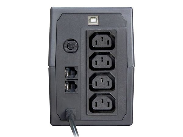 Orvaldi ID650IEC, Linje-Interactive, 0,6 kVA, 360 W, Pseudo sine, 230 V, 230 V