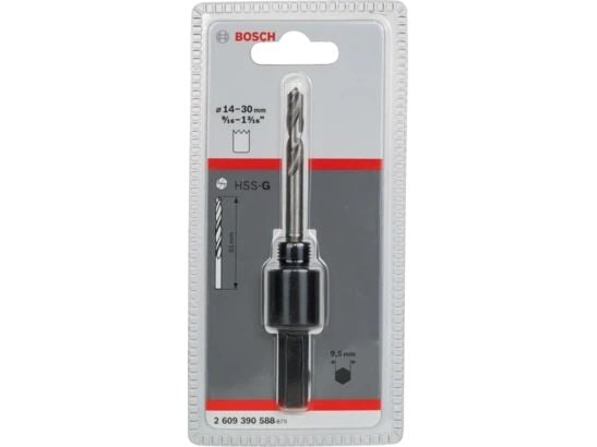 Bosch HULSAV ADAPTER HEX 9,6MM M/BOR 14-30MM