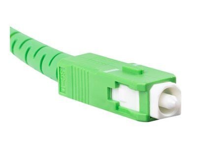 Lanberg - Patchkabel - SC/APC enkelttilstand (han) til SC/APC enkelttilstand (han) - 50 m. - 3 mm - fiberoptik - simplex - 9 / 125 micron - G.657.B...