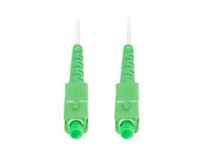 Lanberg - Patchkabel - SC/APC enkelttilstand (han) til SC/APC enkelttilstand (han) - 50 m. - 3 mm - fiberoptik - simplex - 9 / 125 micron - G.657.B...