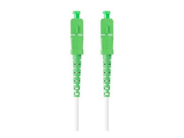 Lanberg - Patchkabel - SC/APC enkelttilstand (han) til SC/APC enkelttilstand (han) - 50 m. - 3 mm - fiberoptik - simplex - 9 / 125 micron - G.657.B...