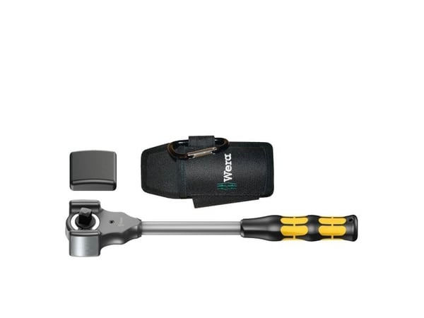 Wera 8002 C Koloss, Rustfritt stål, Sort, Gult, Sort, Gult, 1/2", Tsjekkisk Republikk, 1,75 kg