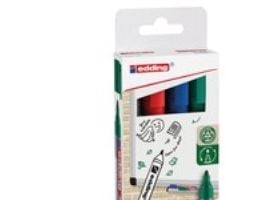 Whiteboardpenna, Edding 360, med 4 olika färger