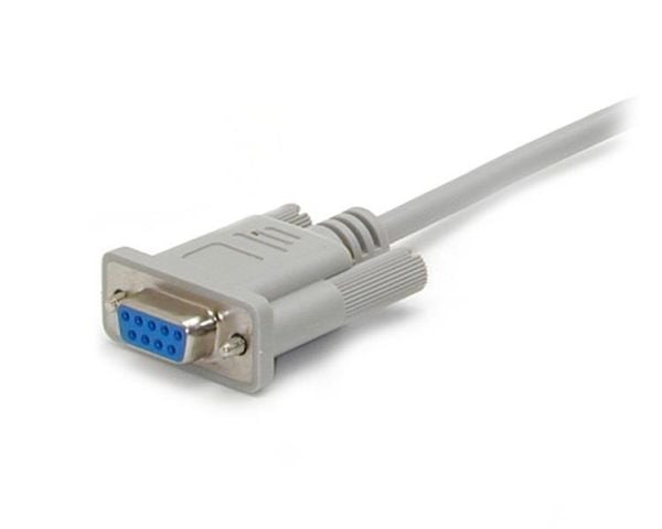 StarTech.com 3 m Seriell korsad DB9 till DB25-nollmodemskabel - F/M - Nollmodemkabel - DB-9 (hona) till DB-25 (hane) - 3 m - för P/N: ICUSB23208FD,...