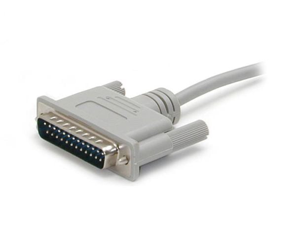 StarTech.com 3 m Seriell korsad DB9 till DB25-nollmodemskabel - F/M - Nollmodemkabel - DB-9 (hona) till DB-25 (hane) - 3 m - för P/N: ICUSB23208FD,...