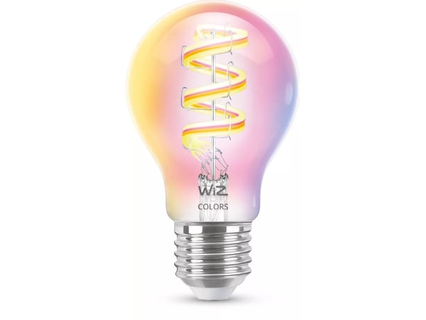 WiZ Lamp Filament - Smart LED lighting - Coloured and White light - E27 - 40W - Transparent - Wi-Fi