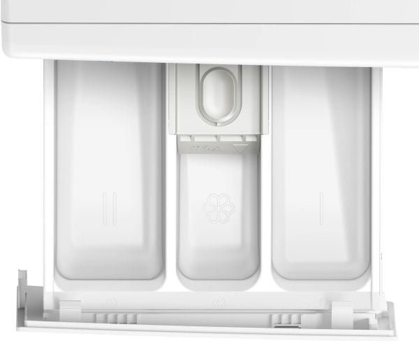 Bosch Serie 6 WNG2540LSN, Edestä täytettävä, Vapaasti seisova, Valkoinen, Musta, Kosketus, Rotaatio, LED