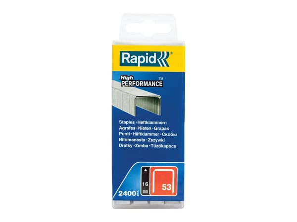 Rapid 5000202, Pakke med stifter, 1,6 cm, 2400 stifter, Merking, Metallisk, Rapid (merkevare)