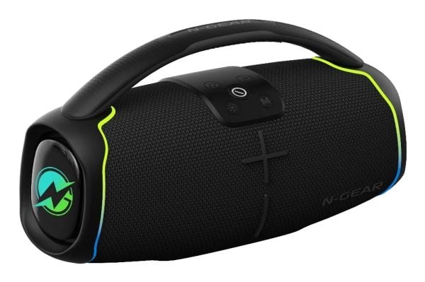 N-GEAR NRG200, 50 W, 80 - 20000 hz, Kabel & Trådlös, 10 m, Partyhögtalare, Svart