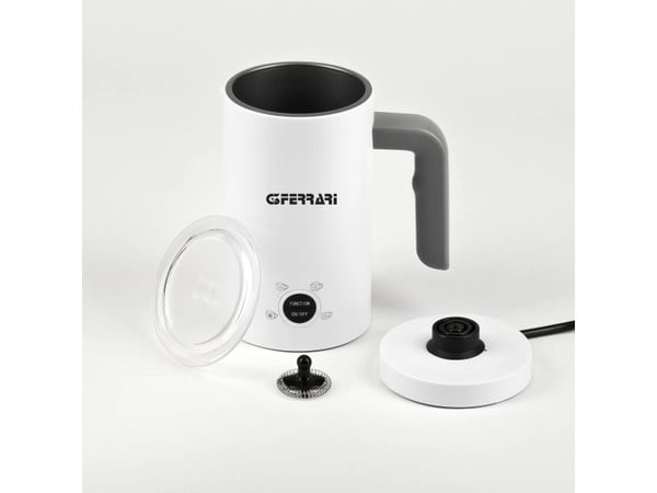 G3 Ferrari G10173, Automatisk mjölkskummare/värmare, Grå, Vit, 250 ml, 300 ml, Knappar, AC
