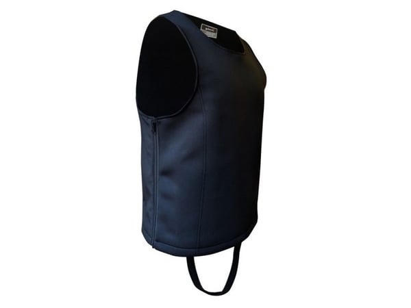 Glovii GMV1L, Svart, Softshell, L, Enveis Glidelås, 1 stykker, 300 g