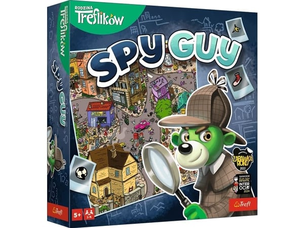 Trefl Spy Guy, Lautapeli, Salapoliisi, 6 vuosi/vuosia, 20 min, Perhepeli