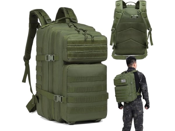 EXTRALINK MILITÄR SKOLRYGGSÄCK TAKTISK RESA HERR STOR 45L MIL-1115