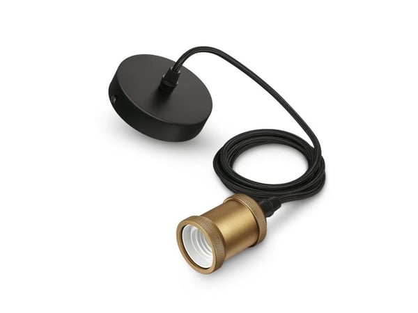Philips Pendel Retro sladd och sockel E27, guld
