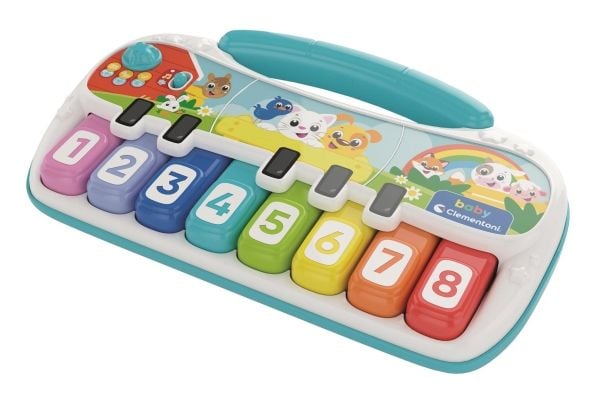 Baby 17950, musikalsk leke, piano, 1,5 år, AAA, flerfarget