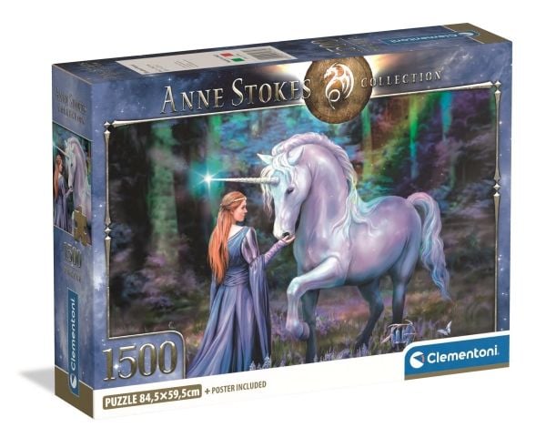 Palapeli HQC Anne Stokes Bluebell Wood, 1500 palaa