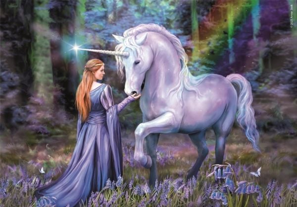 Palapeli HQC Anne Stokes Bluebell Wood, 1500 palaa