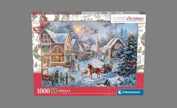 Clementoni Puslespil HQC Getting Ready for Christmas, 1000 brikker