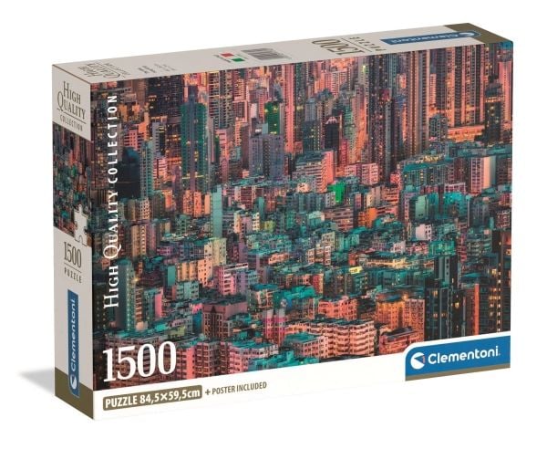 Puslespill HQC The Hive - Hong Kong, 1500 brikker