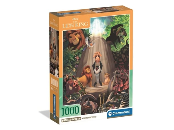 Puslespill HQC Disney Løvenes Konge, 1000 brikker