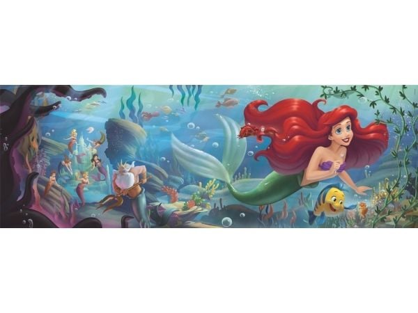 Clementoni Puzzle Panorama Disney Princess 1000 elementtiä (39893)