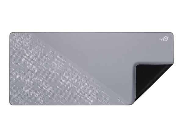 ASUS ROG Scabbard II Arctic Gray XXL, Grå, Mönster, Tyg, Gummi, Halksäker botten, Musmatta för spel