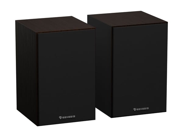 Genesis Arsen 302BT - Høyttalere - for PC - 2.0-kanal - trådløs - Bluetooth - 20 watt (Total) - brun