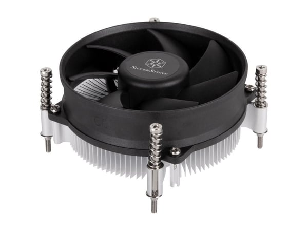 SilverStone NT09-1700 - Processorkylare - (för: LGA1700) - aluminiumfenor - 95 mm