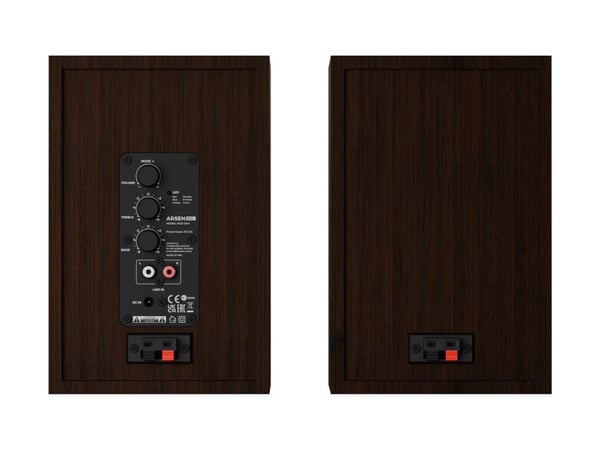 Genesis Arsen 302BT - Høyttalere - for PC - 2.0-kanal - trådløs - Bluetooth - 20 watt (Total) - brun