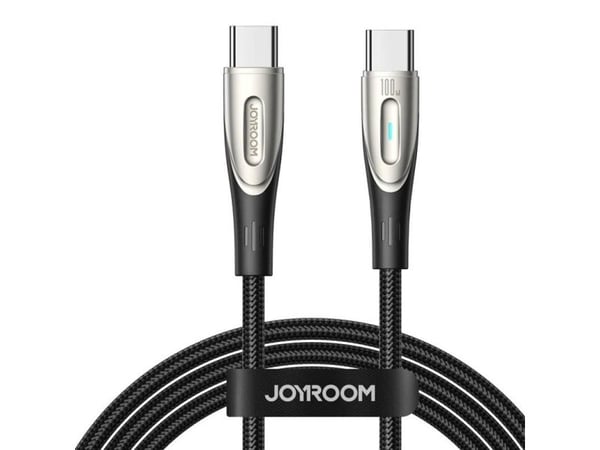 USB Joyroom USB-C til USB-C 1,2 m svart (JYR847)