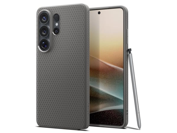 Spigen Liquid Air -suojakotelo SAMSUNG S26 Ultra -puhelimelle, marmorinharmaa