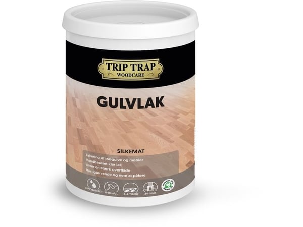 Trip Trap Gulvlak, silkemat