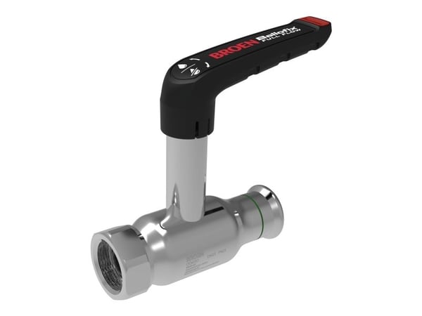 Broen Ballofix Full Flow RF 22x3/4 DN20 høj spindel.