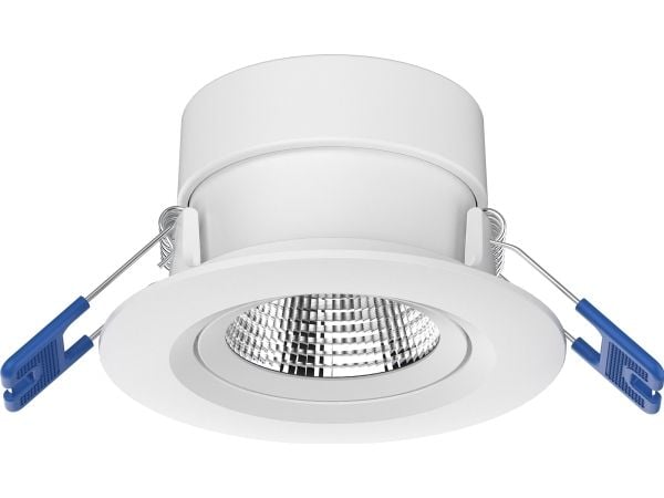 OPPLE Lighting LEDSpotRA-Chiara-E 9W-DIM-930-36D-WH, Innsunket spotlight, Ikke-utskiftbare pærer, 1 ampuller, LED, 675 lm, Hvit