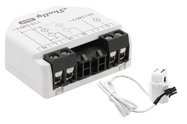 Shelly EM Gen3 + 50A CT - WiFi 1-vaiheinen energiamittari, 50A