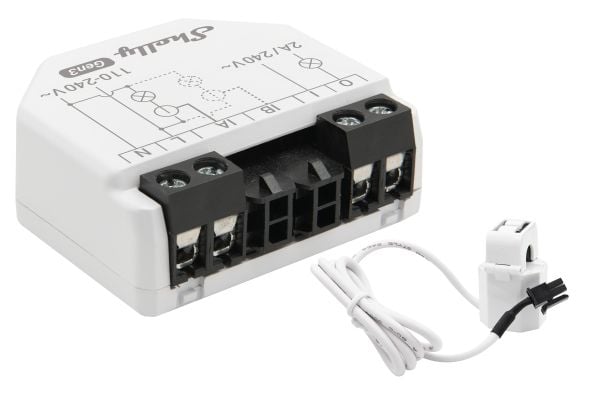 Shelly EM Gen3 energiamittari 50A CT, WiFi, 1-vaiheinen