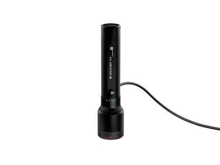 Ledlenser P-Series P6R - Ficklampa - LED - 4-läge - vitt ljus - 6000-7500 K - svart