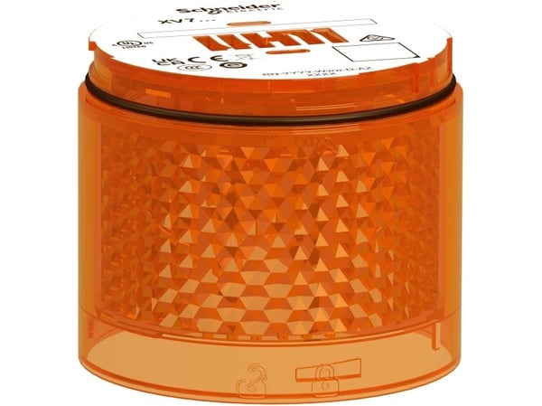 Signalenhet XVB7 med fast LED i orange