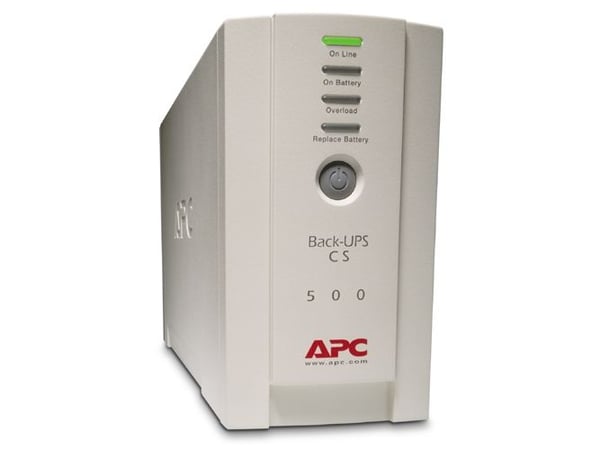 APC Back-UPS, Standby (Offline), 0,5 kVA, 300 W, Sinus, 160 V, 300 V