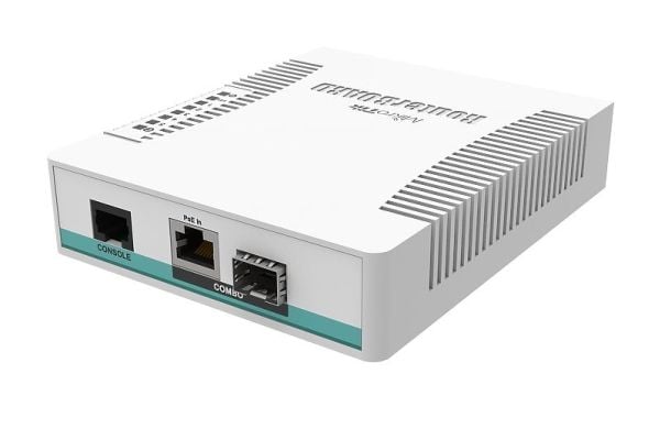 Mikrotik CRS106-1C-5S, Gigabit Ethernet (10/100/1000), Strøm over Ethernet (PoE)