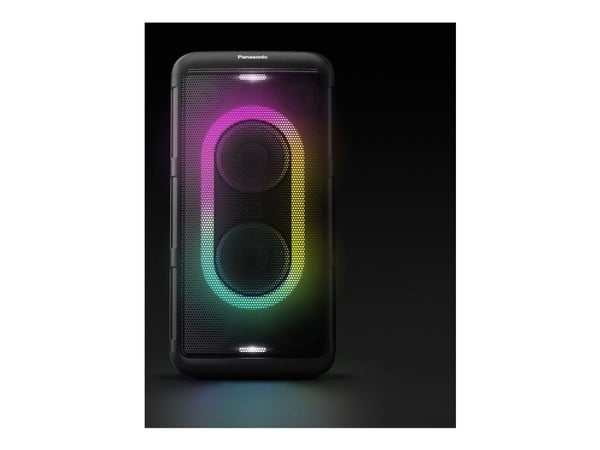 Panasonic SC-BMAX10E-K - Partyhögtalare - trådlös - Bluetooth - 150 watt - 2-vägs - svart