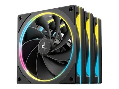 Deepcool FL12R SE 3IN1 - Lådfläkt - 120 mm - svart (paket om 3)