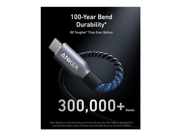 Anker A88E2012, 1,8 m, USB C, USB C
