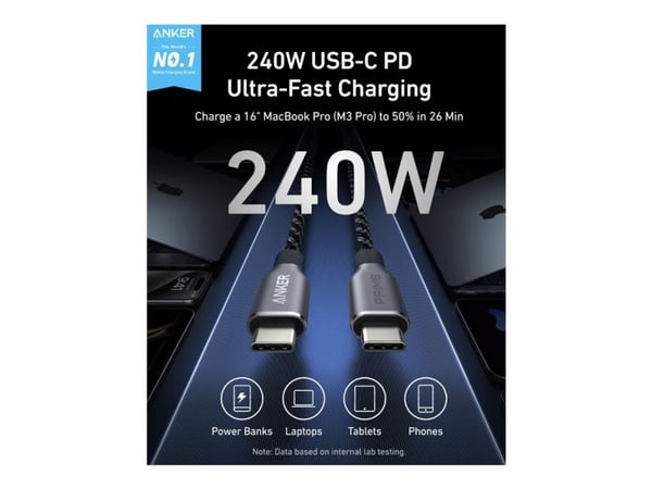 Anker A88E2012, 1,8 m, USB C, USB C