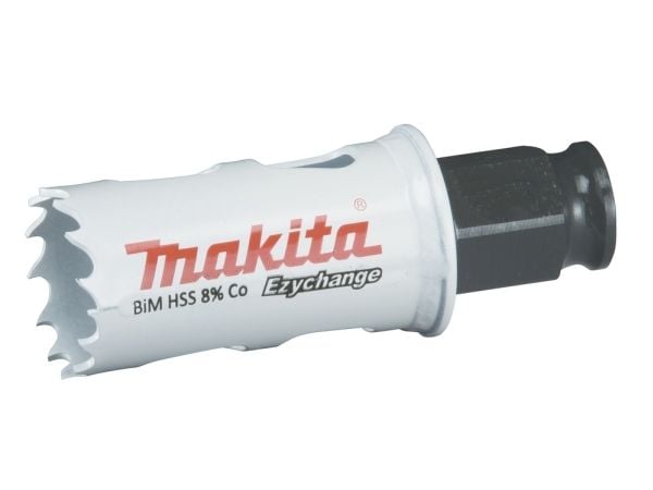 Makita E-03698, Single/enkelt, Drill, Stål, Aluminium, Plast, Tre, Rustfritt stål, Hvit, Bimetall, 4,4 cm