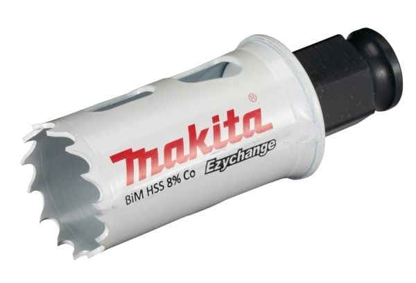Makita E-03707, Single/enkelt, Drill, Stål, Aluminium, Plast, Tre, Rustfritt stål, Hvit, Bimetall, 4,4 cm