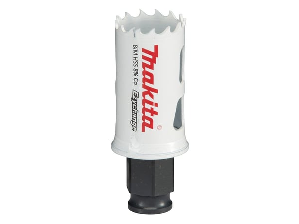 Makita E-03707, Single/enkelt, Drill, Stål, Aluminium, Plast, Tre, Rustfritt stål, Hvit, Bimetall, 4,4 cm