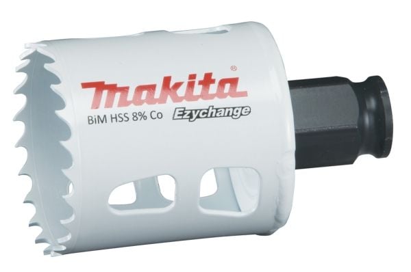 Makita E-03791, Enkelt, Bor, Stål, Aluminium, Plast, Tre, Rustfritt stål, Hvit, Bimetall, 4,4 cm