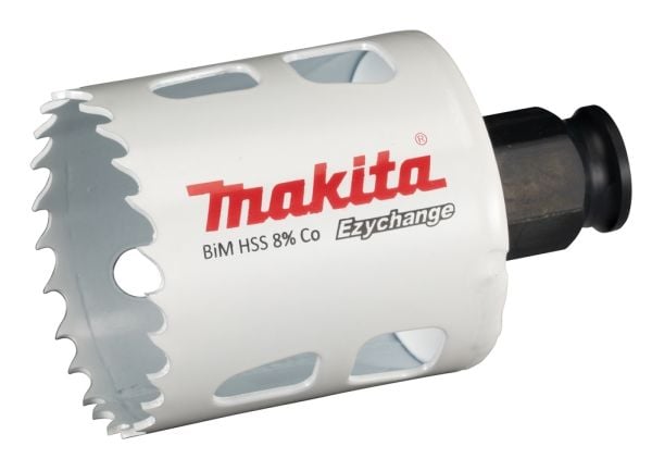Makita E-03800, Single/enkelt, Drill, Stål, Aluminium, Plast, Tre, Rustfritt stål, Hvit, Bimetall, 4,4 cm
