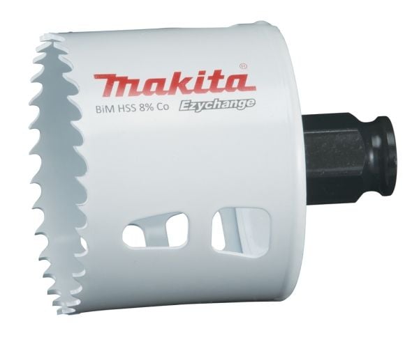 MAKITA BIM HSS-Co 8% 60mm EZYCHANGE PIT METALLI, TERÄS, ALU, PUU, PVC